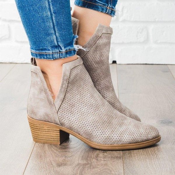 boots women slip on ankle flock short boot woman mid heel female nice women's casual shoe autumn winter ladies footwear plus c98, Black 
boots women slip on ankle flock short boot woman mid heel female nice women's casual shoe autumn winter ladies footwear plus c98, Black