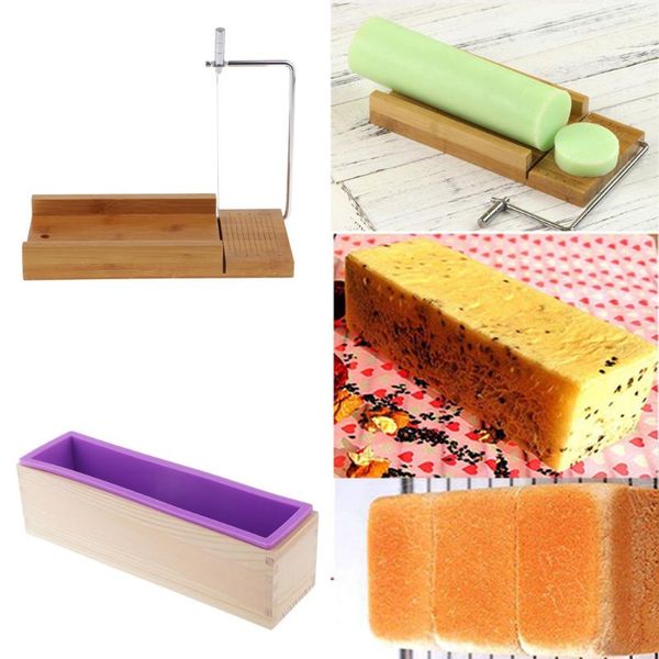craft tools 2 pieces wooden soap cutter with wire slicer silicone making loaf mould
craft tools 2 pieces wooden soap cutter with wire slicer silicone making loaf mould