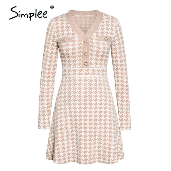 casual dresses simplee women geometric khaki dress houndstooth lady pullover sweater female autumn winter retro sleeveless, Black;gray
casual dresses simplee women geometric khaki dress houndstooth lady pullover sweater female autumn winter retro sleeveless, Black;gray