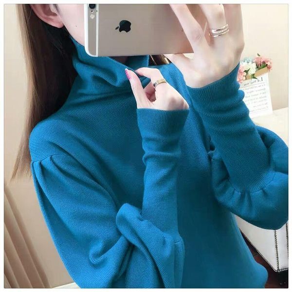 women's sweaters women solid turtleneck female fashion pullover lantern sleeve loose bottoming autumn winter knitted l245, White;black
women's sweaters women solid turtleneck female fashion pullover lantern sleeve loose bottoming autumn winter knitted l245, White;black