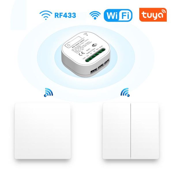 smart home control tuya wifi 433 wireless switch no battery timer life/tuya app remote work with google alexa
smart home control tuya wifi 433 wireless switch no battery timer life/tuya app remote work with google alexa