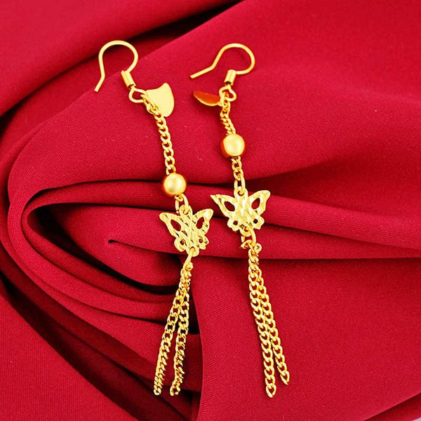 women's personality butterflies 24k gold plated charm earrings njge114 fashion wedding gift women yellow gold plate jewelry earring, Golden
women's personality butterflies 24k gold plated charm earrings njge114 fashion wedding gift women yellow gold plate jewelry earring, Golden