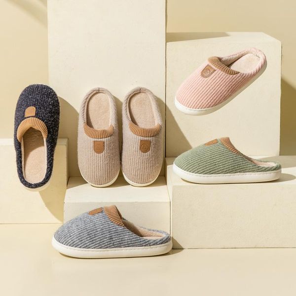 slippers cotton women winter indoor non-slip warm men's lovers autumn household, Black
slippers cotton women winter indoor non-slip warm men's lovers autumn household, Black