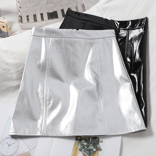 skirts fashion pu leather women high waist solid a-line mini female all match night club style buttoming clothing 3kpx, Black
skirts fashion pu leather women high waist solid a-line mini female all match night club style buttoming clothing 3kpx, Black
