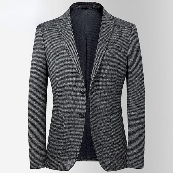 men's suits & blazers autumn men winter casual jackets long sleeve formal suit outwear male business plaid blazer coats o539, White;black
men's suits & blazers autumn men winter casual jackets long sleeve formal suit outwear male business plaid blazer coats o539, White;black