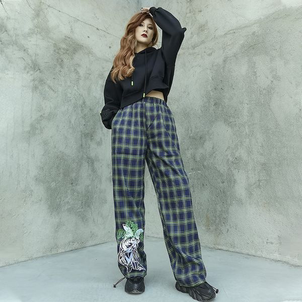 pants 2021 spring and summer plaid women's drape is thin, casual wide-leg pants, black high-waist straight-leg pants, Black;white
pants 2021 spring and summer plaid women's drape is thin, casual wide-leg pants, black high-waist straight-leg pants, Black;white