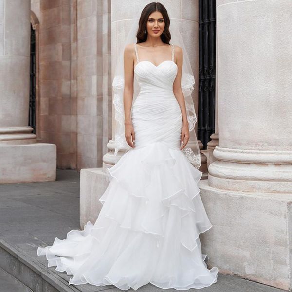other wedding dresses bridalaffair elegant organza spaghetti straps sweetheart mermaid gowns 2021 sweep train ruffles backless bridal1, White
other wedding dresses bridalaffair elegant organza spaghetti straps sweetheart mermaid gowns 2021 sweep train ruffles backless bridal1, White