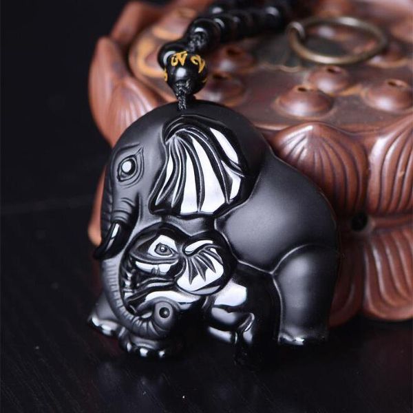 pendant necklaces natural black obsidian hand carved cute elephant lucky beads necklace choker jewelry vintage, Silver
pendant necklaces natural black obsidian hand carved cute elephant lucky beads necklace choker jewelry vintage, Silver