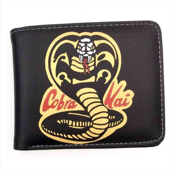 cobra kai men pu leather bifold wallet short slim male purses credit card holder coin purse, Red;black
cobra kai men pu leather bifold wallet short slim male purses credit card holder coin purse, Red;black
