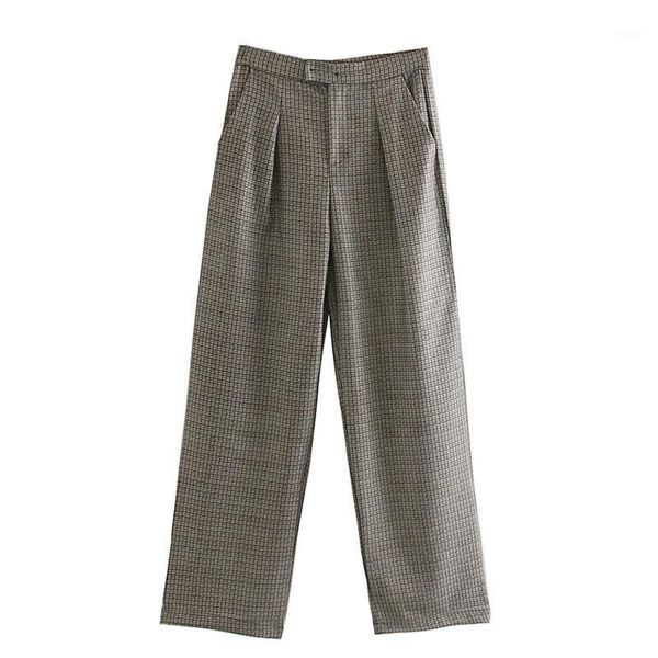 women's pants & capris rr straight women fashion plaid printed trousers elegant zipper buttons pockets female ladies kg, Black;white
women's pants & capris rr straight women fashion plaid printed trousers elegant zipper buttons pockets female ladies kg, Black;white