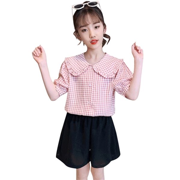 clothes for girls plaid tshirt + short casual style summer children's costume 6 8 10 12 14 210527, White
clothes for girls plaid tshirt + short casual style summer children's costume 6 8 10 12 14 210527, White