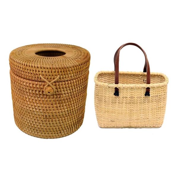 storage baskets round rattan tissue box vine roll holder toilet paper cover dispenser & flower basket double handle 
storage baskets round rattan tissue box vine roll holder toilet paper cover dispenser & flower basket double handle