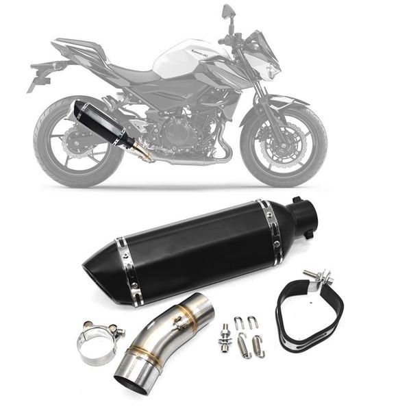 zengjianmotoo -middle pipe for ninja400 z400 2021 motorcycle exhaust middle link slip-on with db killer system
zengjianmotoo -middle pipe for ninja400 z400 2021 motorcycle exhaust middle link slip-on with db killer system