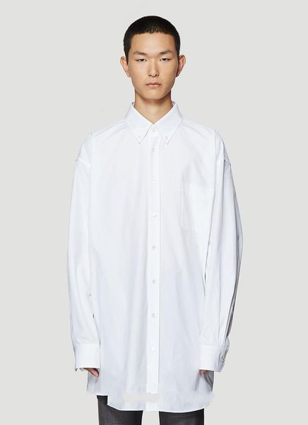 men's casual shirts spring and autumn large fashion square collar color long-sleeve shirt personality loose contracted, White;black
men's casual shirts spring and autumn large fashion square collar color long-sleeve shirt personality loose contracted, White;black