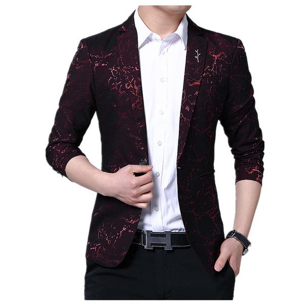 men's suits & blazers 2021 mens suit jacket fashion jacquard printing casual wedding blazer stage party business slim fit, White;black
men's suits & blazers 2021 mens suit jacket fashion jacquard printing casual wedding blazer stage party business slim fit, White;black