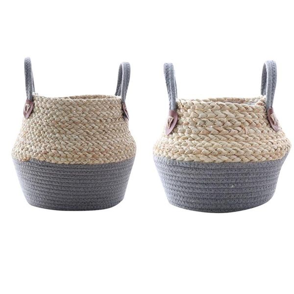 storage baskets 2x foldable natural seaweed weaving flower pot seagrass wicker basket plant m & s
storage baskets 2x foldable natural seaweed weaving flower pot seagrass wicker basket plant m & s