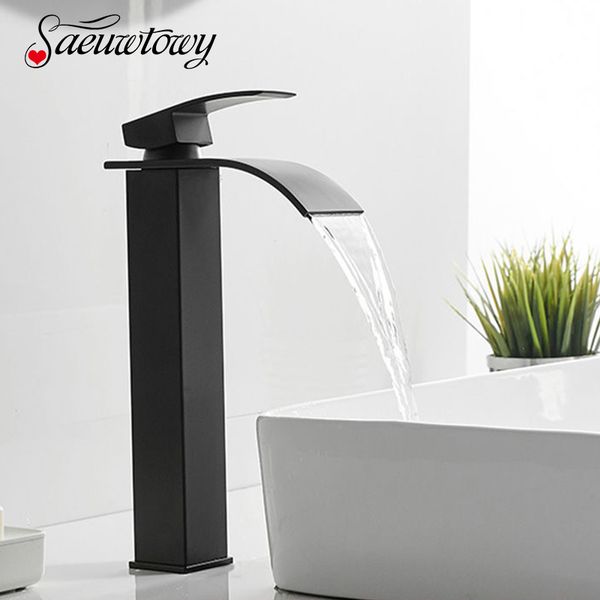 waterfall black higher basin wash basin bathroom cabinet faucet bathroom nordic black paint single hole faucet
waterfall black higher basin wash basin bathroom cabinet faucet bathroom nordic black paint single hole faucet