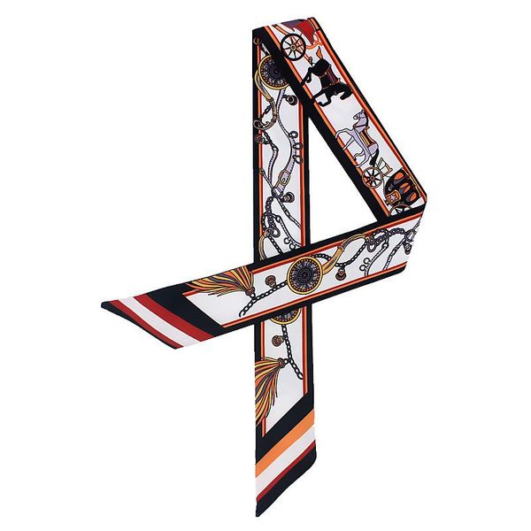 scarves 2021 brand silk scarf women small long skinny lady luxury print bag strap handle ribbons, Blue;gray
scarves 2021 brand silk scarf women small long skinny lady luxury print bag strap handle ribbons, Blue;gray