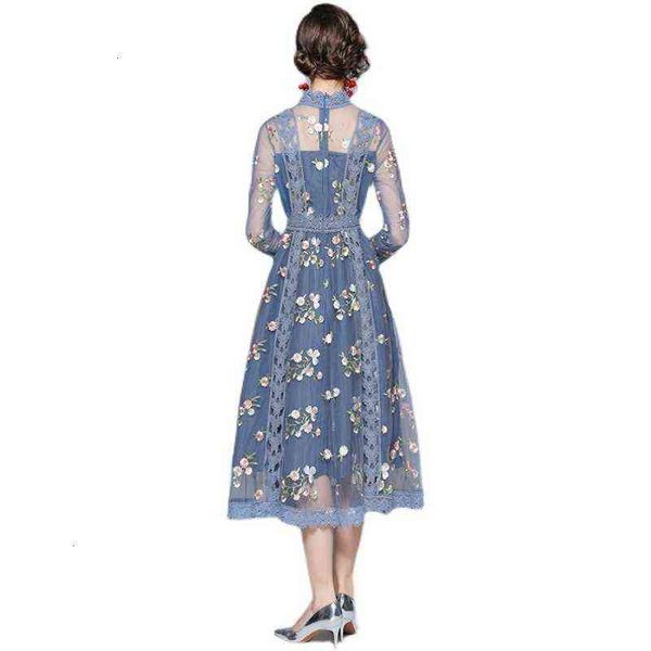 autumn and winter french temperament dress 2021 high end heavy industry embroidery mesh super fairy sweet, Black;gray
autumn and winter french temperament dress 2021 high end heavy industry embroidery mesh super fairy sweet, Black;gray