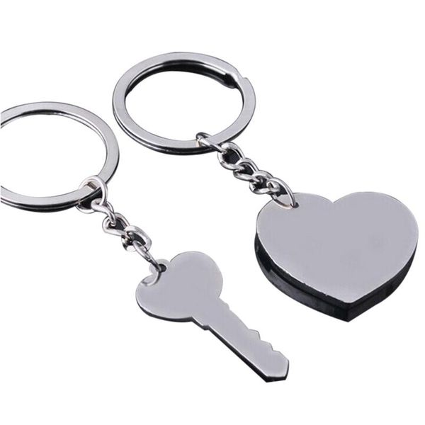 keychains couple keychain keyring lover sweetheart gift for valentines day / wedding anniversary birthday (silver)
keychains couple keychain keyring lover sweetheart gift for valentines day / wedding anniversary birthday (silver)