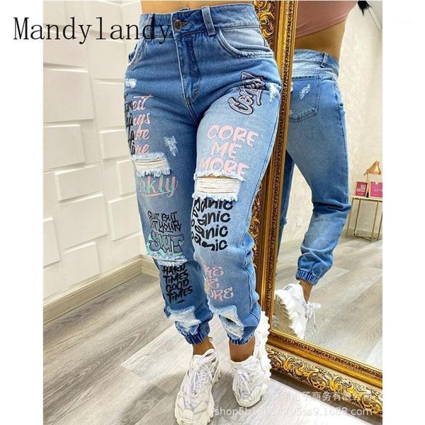 women's pants & capris mandylandy plus size women high waist letter print ripped jeans ladies hip hop hole straight denim trousers, Black;white
women's pants & capris mandylandy plus size women high waist letter print ripped jeans ladies hip hop hole straight denim trousers, Black;white