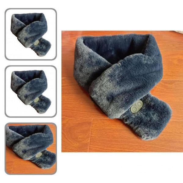 scarves faux fur useful usb plug cycling scarf warm heated rechargeable for outdoor, Blue;gray
scarves faux fur useful usb plug cycling scarf warm heated rechargeable for outdoor, Blue;gray