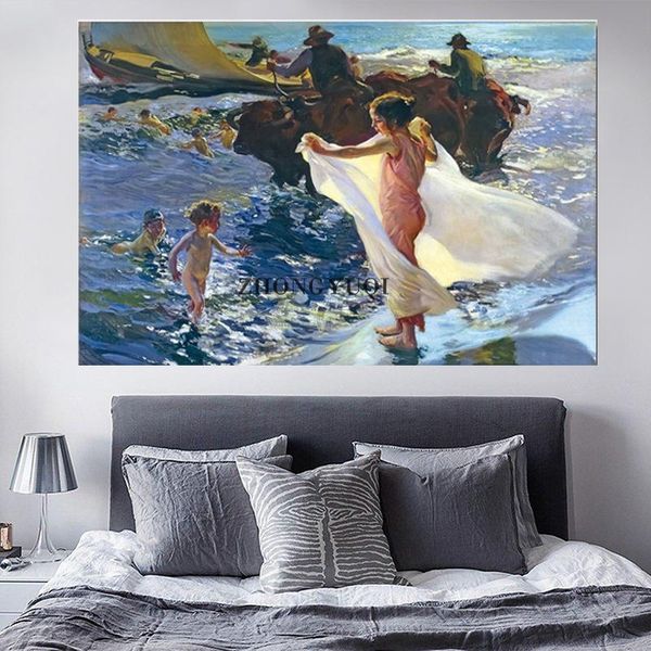 paintings colorful bathing time joaquÃn sorolla bastida pictures art poster print wall canvas painting for home living room decoration
paintings colorful bathing time joaquÃn sorolla bastida pictures art poster print wall canvas painting for home living room decoration