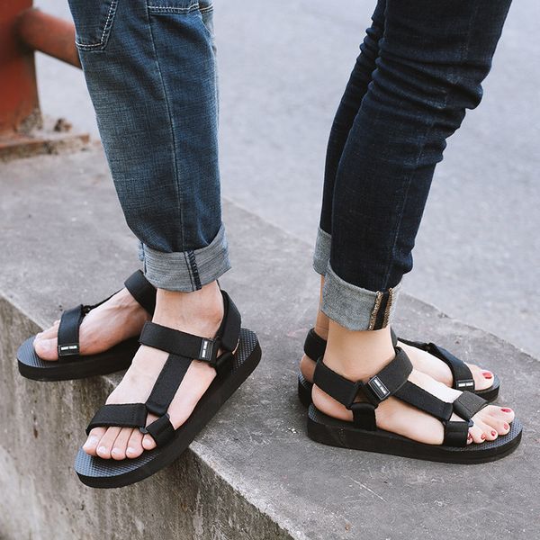 summer mens sandals gladiator casual beach shoes outdoor men hook & loop sports slippers sandalia masculina zapatos de hombre, Black
summer mens sandals gladiator casual beach shoes outdoor men hook & loop sports slippers sandalia masculina zapatos de hombre, Black