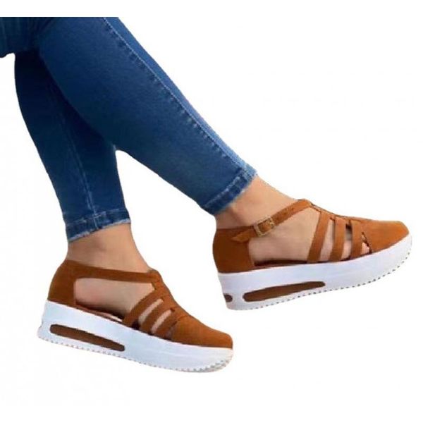 sandals 2021women summer wedges platform large size casual hollow shoes ladies buckle strap, Black
sandals 2021women summer wedges platform large size casual hollow shoes ladies buckle strap, Black