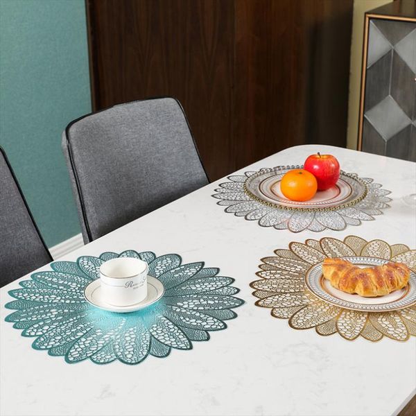 mats & pads 6pcs flower shape table mat christmas gift pad napkin placemat cup cookware doily kitchen insulation pvc
mats & pads 6pcs flower shape table mat christmas gift pad napkin placemat cup cookware doily kitchen insulation pvc