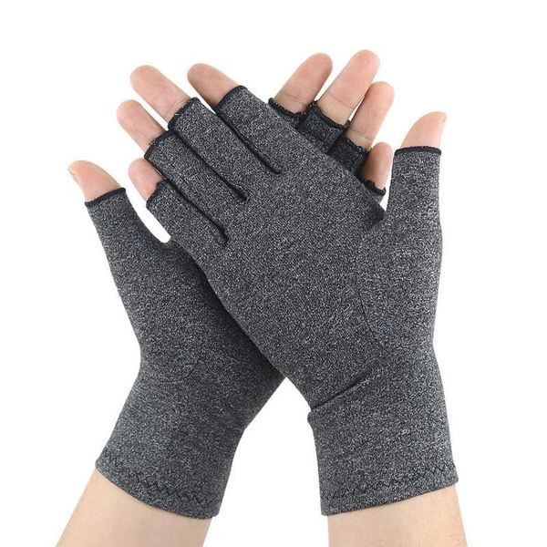 pair arthritis gloves premium arthritic joint pain relief hand therapy open fingers wrist support, Black;red
pair arthritis gloves premium arthritic joint pain relief hand therapy open fingers wrist support, Black;red