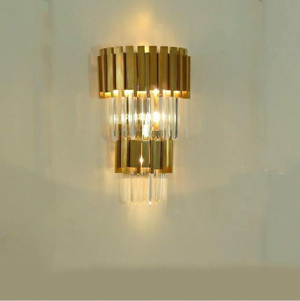 wall lamp modern gold crystal sconce indoor lighting for living room lights makeup mirror led fixtures luminaire
wall lamp modern gold crystal sconce indoor lighting for living room lights makeup mirror led fixtures luminaire