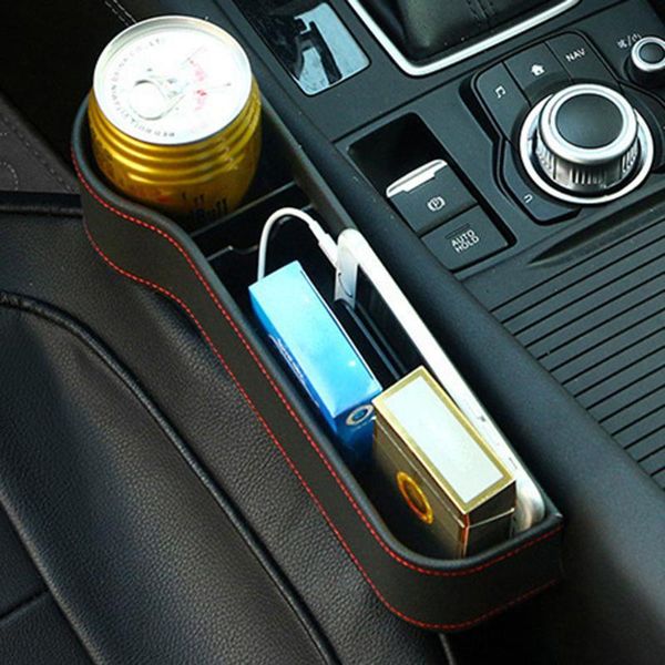 car organizer seat slot storage box multi-function sewn armrest universal leather 
car organizer seat slot storage box multi-function sewn armrest universal leather