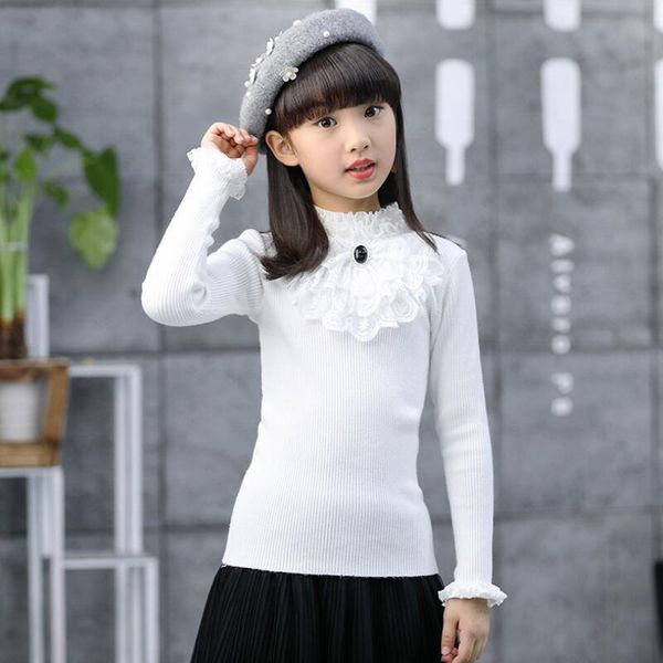 toddler teenager white black long sleeve school girls sweater lace kids knit pullover sweaters cardigan child clothes, Blue
toddler teenager white black long sleeve school girls sweater lace kids knit pullover sweaters cardigan child clothes, Blue