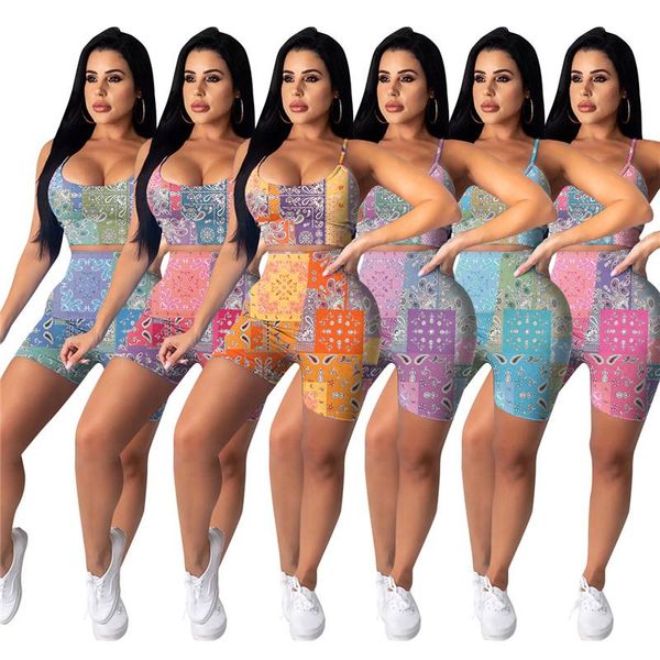 women's tracksuits wholesale items in bulk fashion print vest shorts outfits two pieces set clothing sportswear m6957 by dhl, Gray
women's tracksuits wholesale items in bulk fashion print vest shorts outfits two pieces set clothing sportswear m6957 by dhl, Gray
