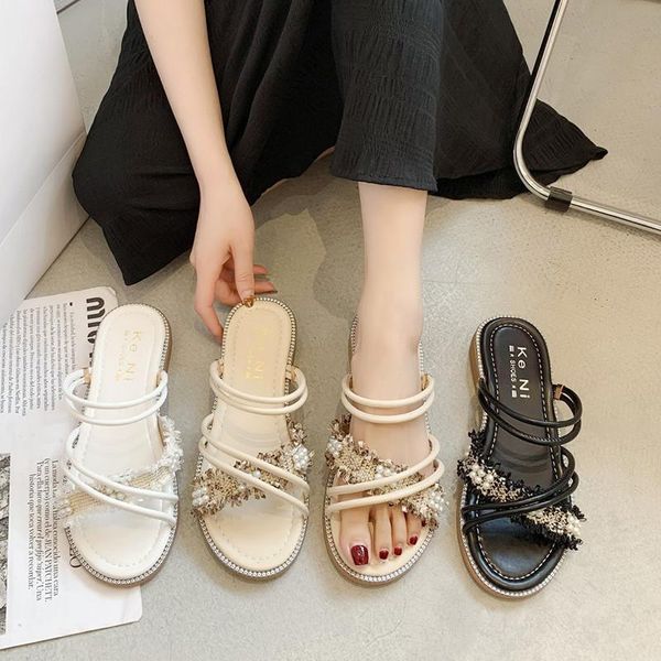 low shoes slippers flat slides slipers women shale female beach fashion 2021 sabot luxury rome pu basic scandals woman 202, Black
low shoes slippers flat slides slipers women shale female beach fashion 2021 sabot luxury rome pu basic scandals woman 202, Black
