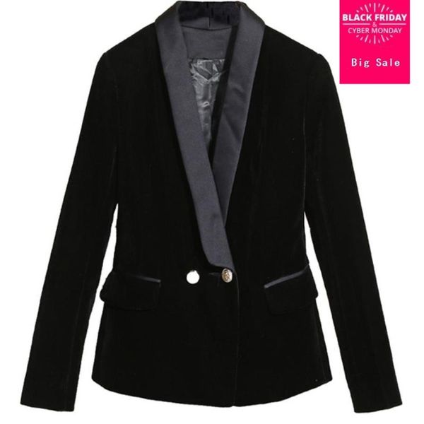 spring jackets women blazer coats button slim temperament small suit female velvet was thin casual short jacket l696 women's suits & bl, White;black
spring jackets women blazer coats button slim temperament small suit female velvet was thin casual short jacket l696 women's suits & bl, White;black