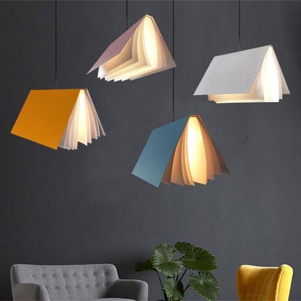 pendant lamps modern creative lights metal books hanging lamp loft fixtures for bedroom kitchen living room decor industrial led light
pendant lamps modern creative lights metal books hanging lamp loft fixtures for bedroom kitchen living room decor industrial led light