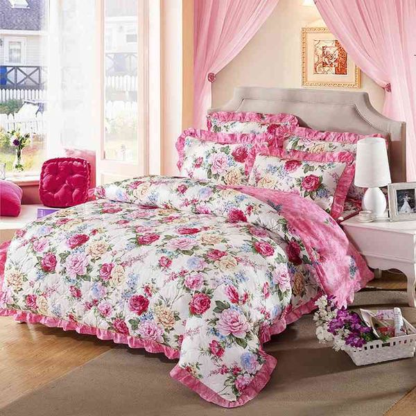 4/6pcs shabby chic blossom bedding set lovely spring floral colorful vibrant quilted cotton duvet cover bedspread pillow shams
4/6pcs shabby chic blossom bedding set lovely spring floral colorful vibrant quilted cotton duvet cover bedspread pillow shams