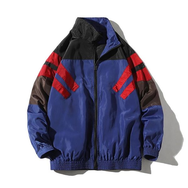 men's jackets streetwear casual jacket coat 2021 spring man striped bomber for men fashion baseball women, Black;brown
men's jackets streetwear casual jacket coat 2021 spring man striped bomber for men fashion baseball women, Black;brown