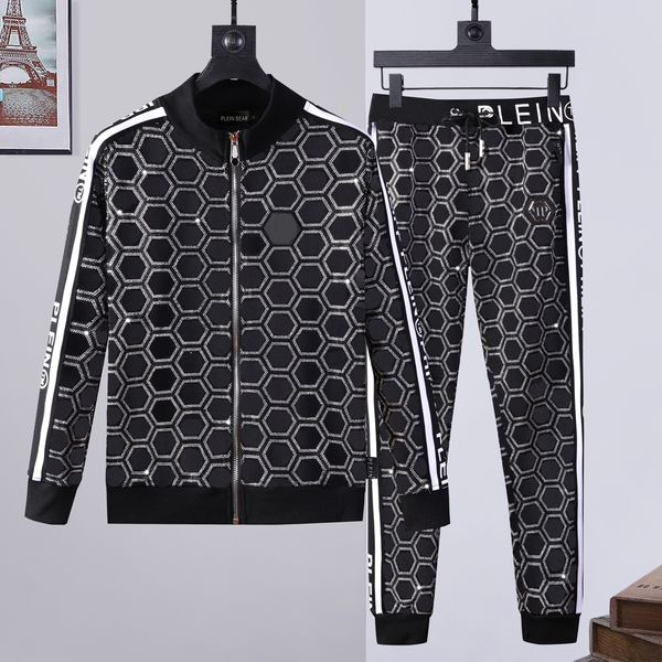plein bear mens hoodie jacket trousers crystal skull tracksuit men hoodies casual tracksuits jogger jackets pants sets sporting suit 74163, Gray
plein bear mens hoodie jacket trousers crystal skull tracksuit men hoodies casual tracksuits jogger jackets pants sets sporting suit 74163, Gray