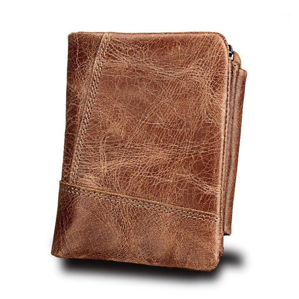 wallets rfid genuine crazy horse leather men vintage trifold wallet zip coin pocket purse cowhide for mens1, Red;black
wallets rfid genuine crazy horse leather men vintage trifold wallet zip coin pocket purse cowhide for mens1, Red;black