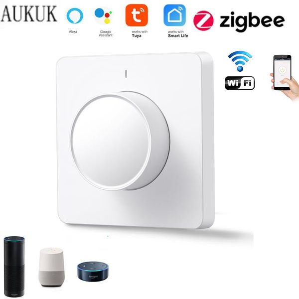 smart home control zigbee life/tuya app wifi rotary/touch light dimmer switch remote works with alexa google voice assistants eu
smart home control zigbee life/tuya app wifi rotary/touch light dimmer switch remote works with alexa google voice assistants eu