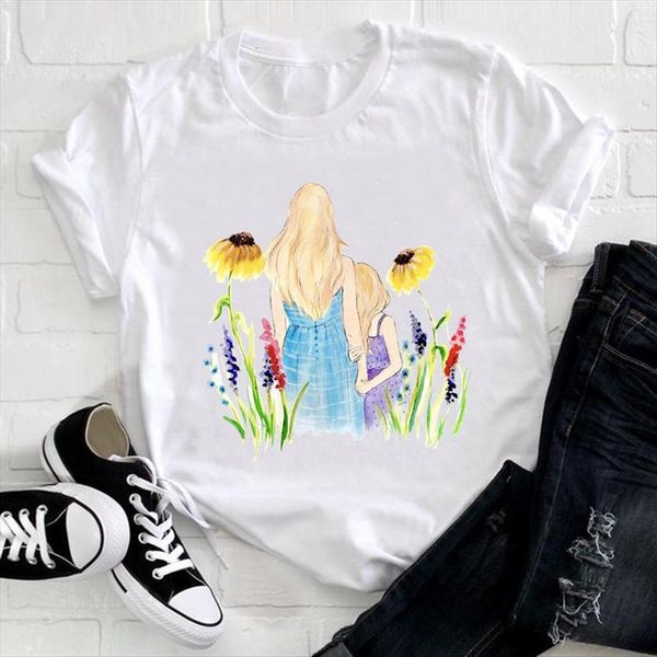 cartoon watercolor girl love women t shirts sweet fashion mom mama mother clothes print tee female ladies graphic shirt, White
cartoon watercolor girl love women t shirts sweet fashion mom mama mother clothes print tee female ladies graphic shirt, White