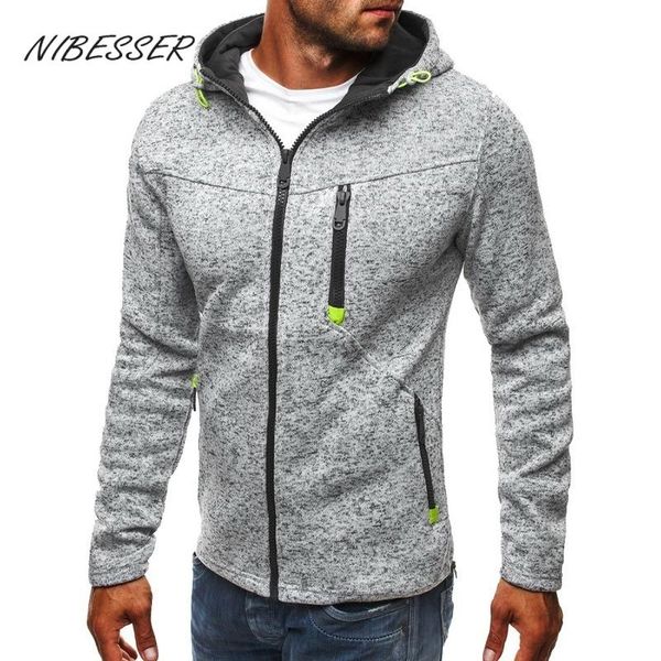 men's hoodies & sweatshirts nibesser jackets autumn and spring hooded coats casual zipper male tracksuit fashion jacket mens outerwear, Black
men's hoodies & sweatshirts nibesser jackets autumn and spring hooded coats casual zipper male tracksuit fashion jacket mens outerwear, Black