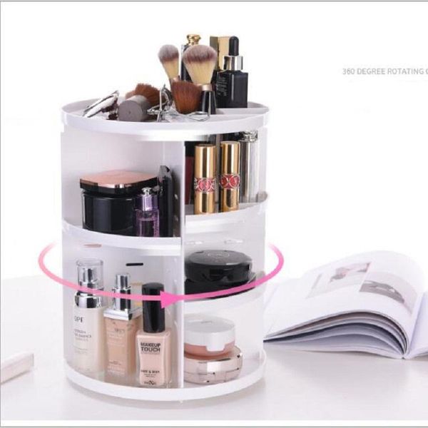 bathroom storage & organization fashion 360-degree rotating makeup organizer box brush holder jewelry case cosmetic box(white)
bathroom storage & organization fashion 360-degree rotating makeup organizer box brush holder jewelry case cosmetic box(white)