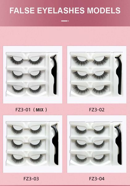 soft light natural 3 pairs self-adhesive false eyelashes set for women beauty handmade reusable glue-3d fake lashes extension with tweezer e
soft light natural 3 pairs self-adhesive false eyelashes set for women beauty handmade reusable glue-3d fake lashes extension with tweezer e