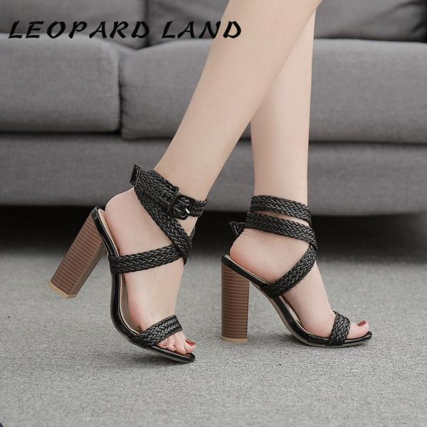 2021 women fashion cross lace squre heels large size chunky high heel woven sandals cwf, Black
2021 women fashion cross lace squre heels large size chunky high heel woven sandals cwf, Black
