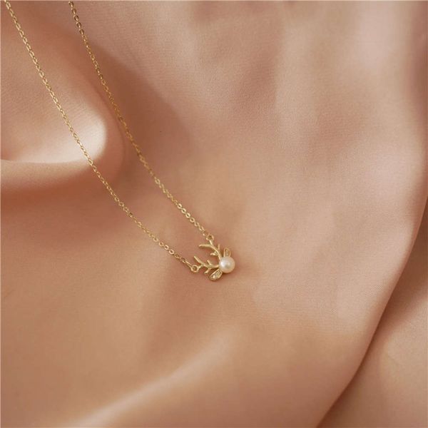 necklace21 year new fashion temperament personality animal antler style pearl micro inlaid clavicle chain necklace zd038, Silver
necklace21 year new fashion temperament personality animal antler style pearl micro inlaid clavicle chain necklace zd038, Silver
