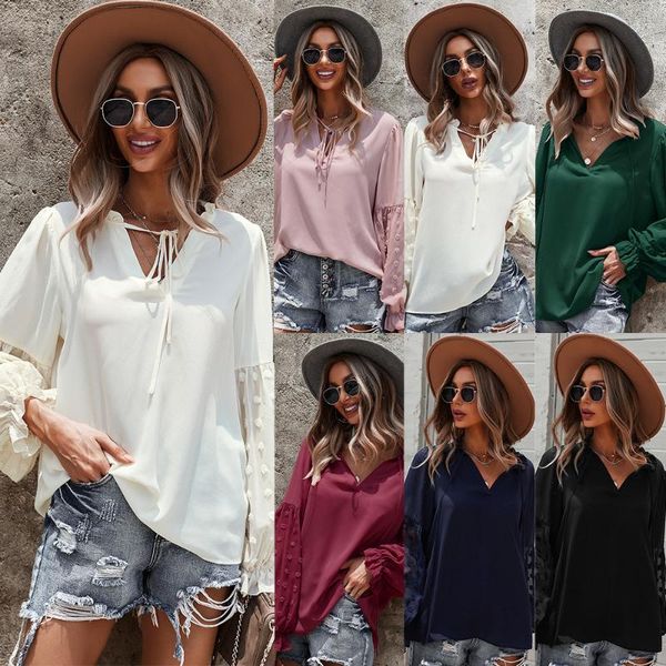 women's blouses & shirts long sleeve chiffon 2021 spring autumn elegant 3d floral patchwork casual loose chic pullover shirt, White
women's blouses & shirts long sleeve chiffon 2021 spring autumn elegant 3d floral patchwork casual loose chic pullover shirt, White